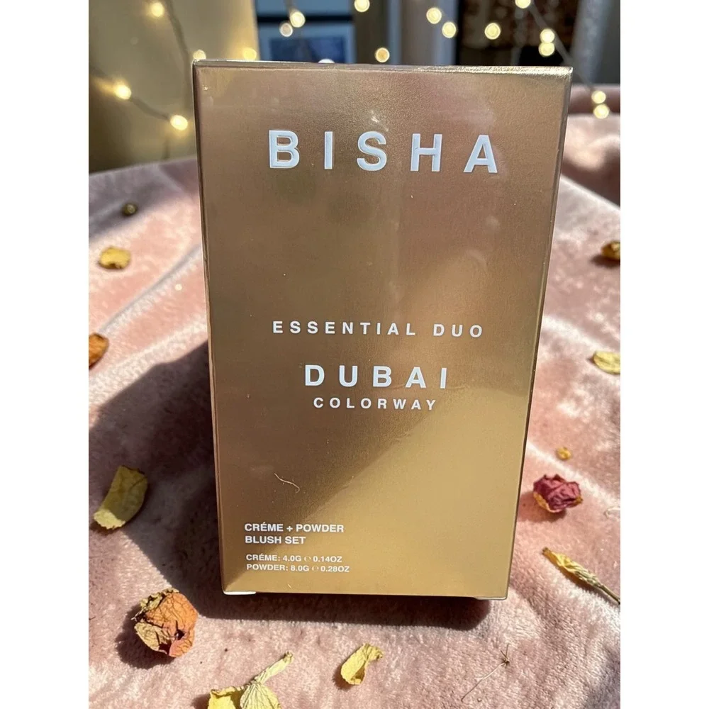 Bisha - Essential Duo - Dubai Colorway Creme and Powder Blush - *NIB*
